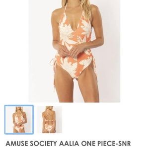 NWT Amuse Society one piece swim suit
